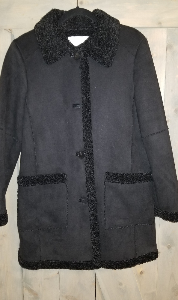 Zara Faux Suede Coat